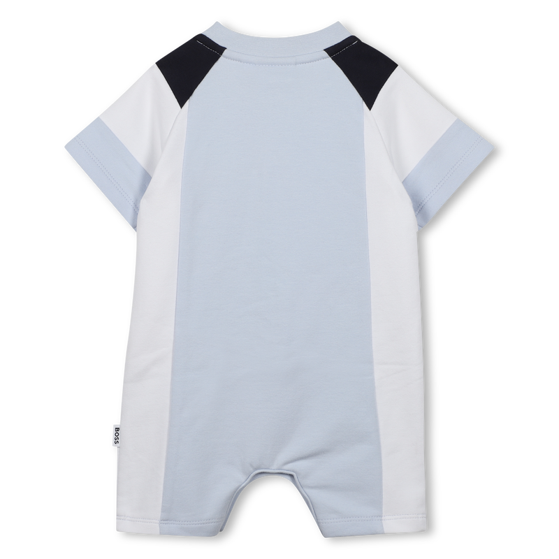 Tricolor short romper BOSS 
                        BOY