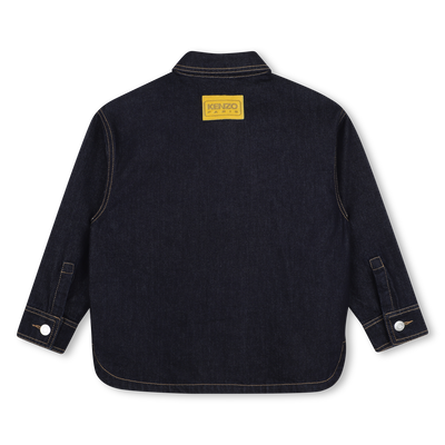 Denim shirt KENZO KIDS BOY