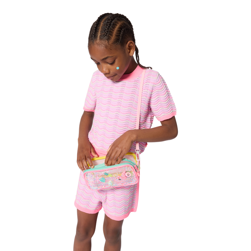 SHORT-SLEEVED SWEATER BILLIEBLUSH 
                        GIRL