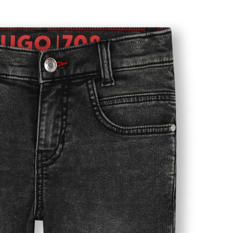 Slim Fit Five-Pocket Jeans HUGO 
                    BOY