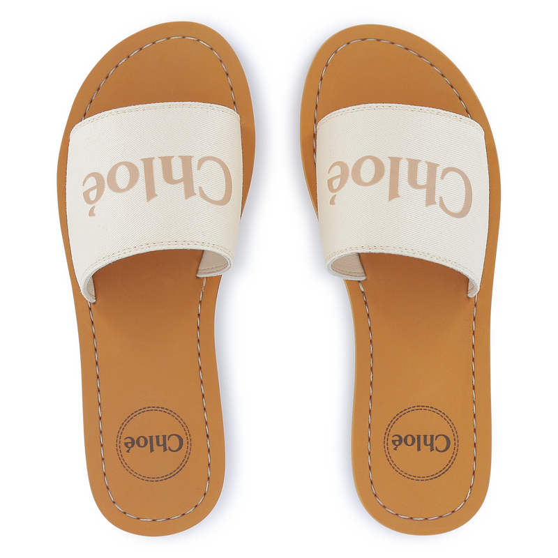Fabric logo slides CHLOE 
                    GIRL