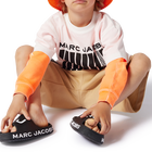 Two-tone cotton T-shirt MARC JACOBS 
                    BOY