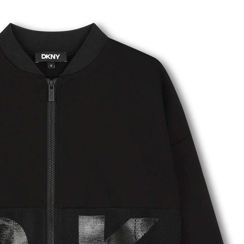 Zip-Up Cardigan DKNY 
                    GIRL