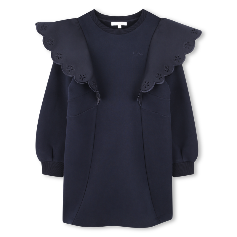 Ruffled Fleece Dress CHLOE 
                    GIRL