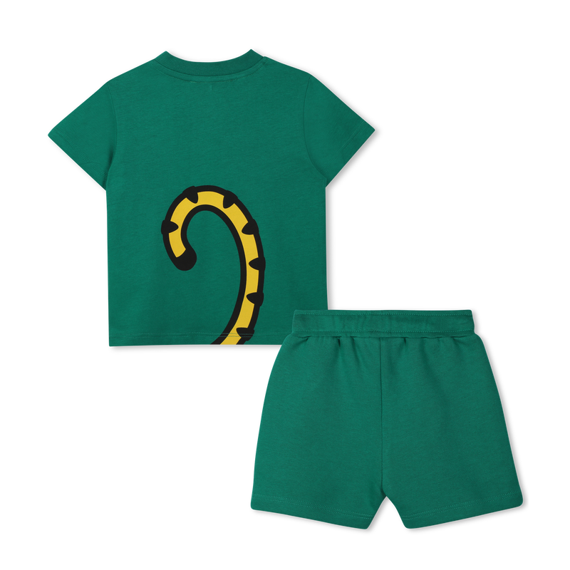 T-shirt and Bermuda shorts set KENZO KIDS 
                        BOY