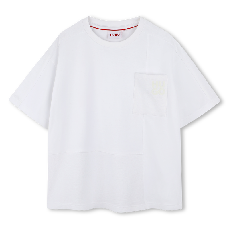 Short-sleeved cotton T-shirt HUGO 
                    BOY