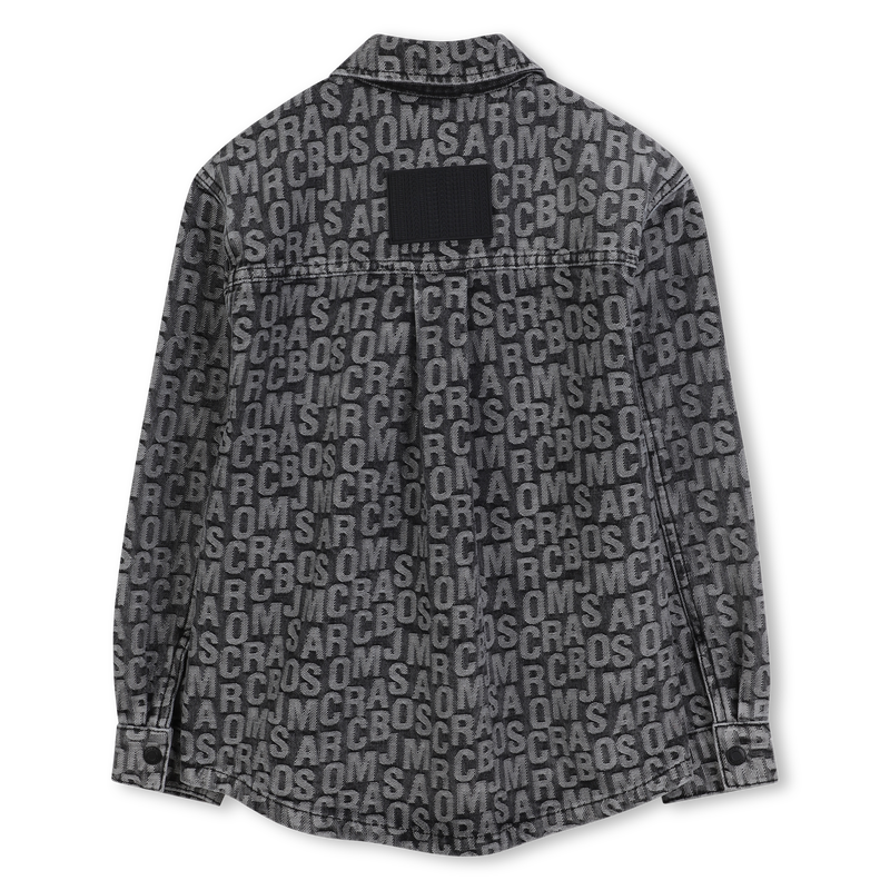 Jacquard denim shirt MARC JACOBS 
                    BOY