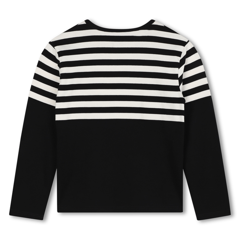 Striped Cotton T-Shirt GIVENCHY 
                    GIRL