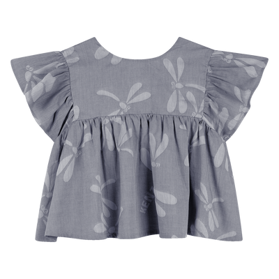Bell Sleeve Blouse KENZO KIDS GIRL