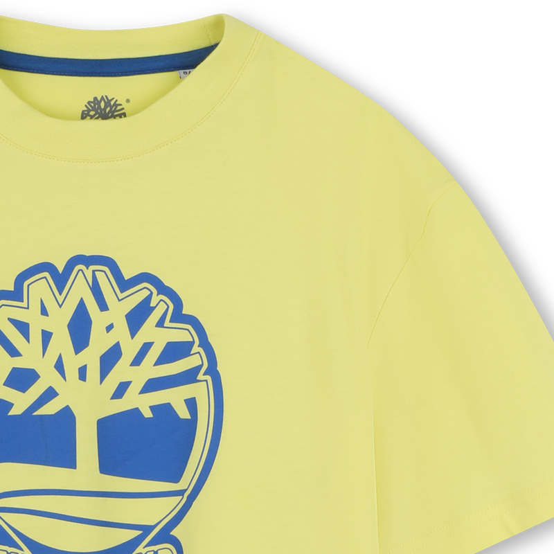 Two-tone T-shirt with logo TIMBERLAND 
                        BOY