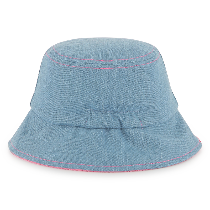 Reversible cotton bucket hat BILLIEBLUSH 
                        GIRL