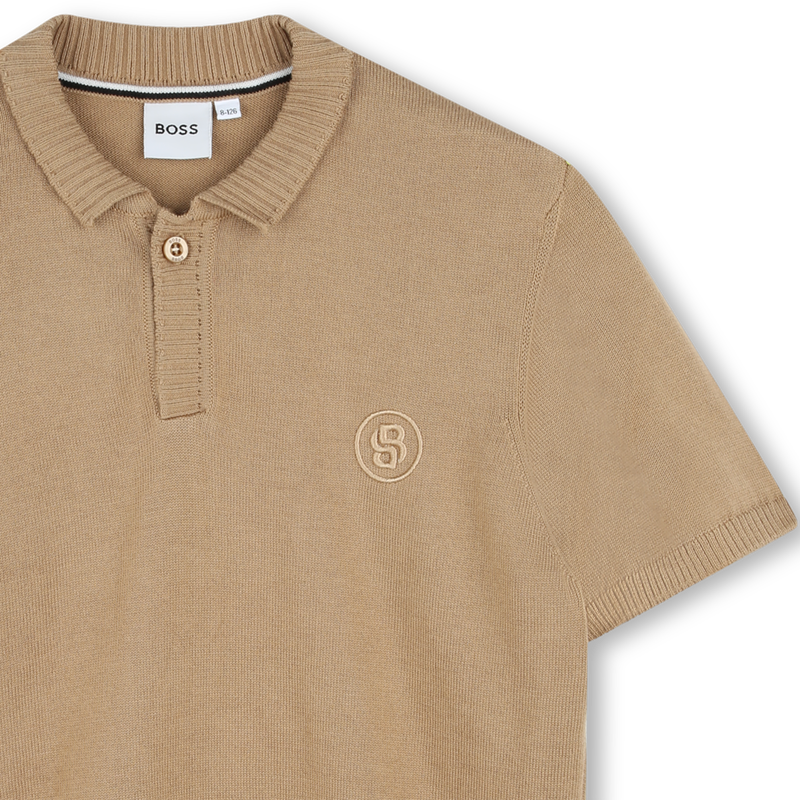 Short-sleeved polo shirt BOSS 
                        BOY