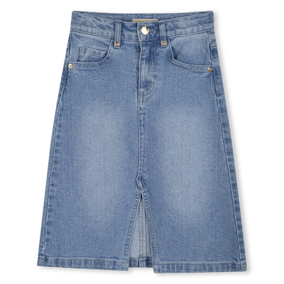 Denim midi skirt MICHAEL KORS GIRL