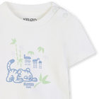 Logo Print Outfit Set KENZO KIDS 
                    BOY