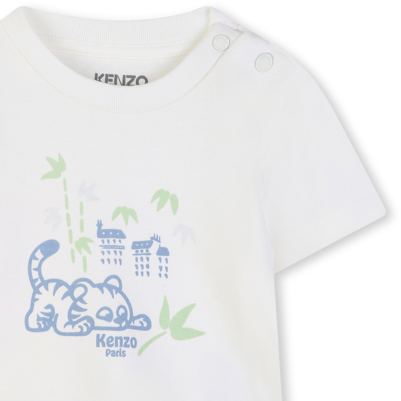 Logo Print Outfit Set KENZO KIDS 
                        BOY