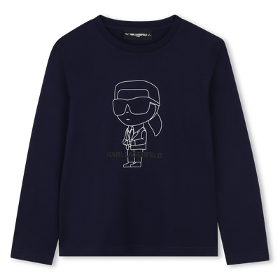 Long Sleeve T-Shirt KARL LAGERFELD KIDS BOY
