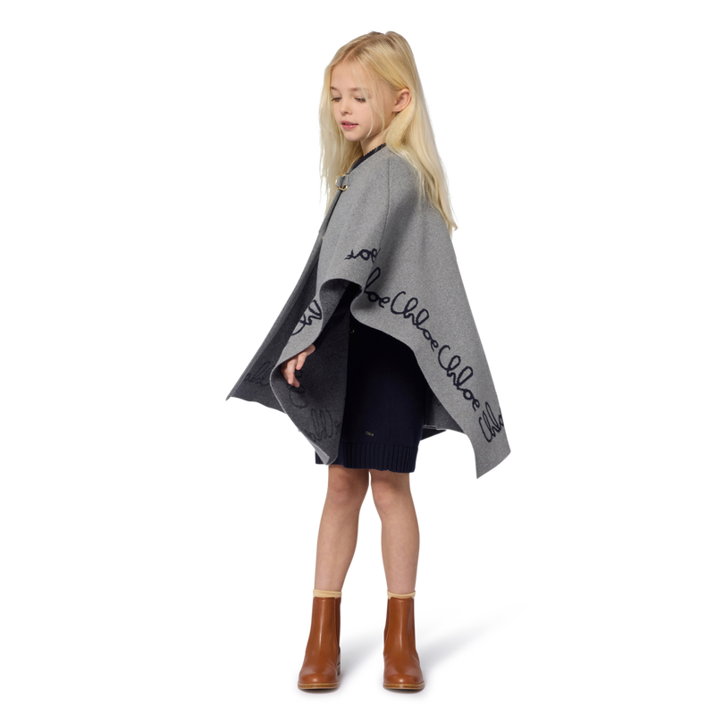 Knit cape CHLOE 
                        GIRL