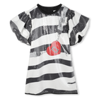 Dress with full zebra pattern MARC JACOBS 
                    GIRL