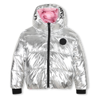 Reversible down jacket KARL LAGERFELD KIDS 
                    GIRL