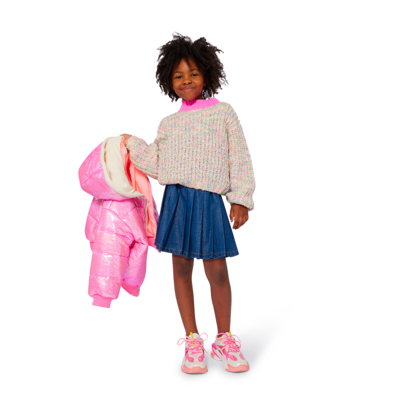Mid-length down jacket BILLIEBLUSH 
                    GIRL