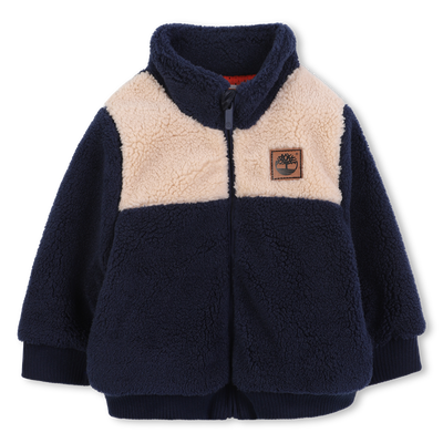 Fluffy fleece cardigan TIMBERLAND BOY