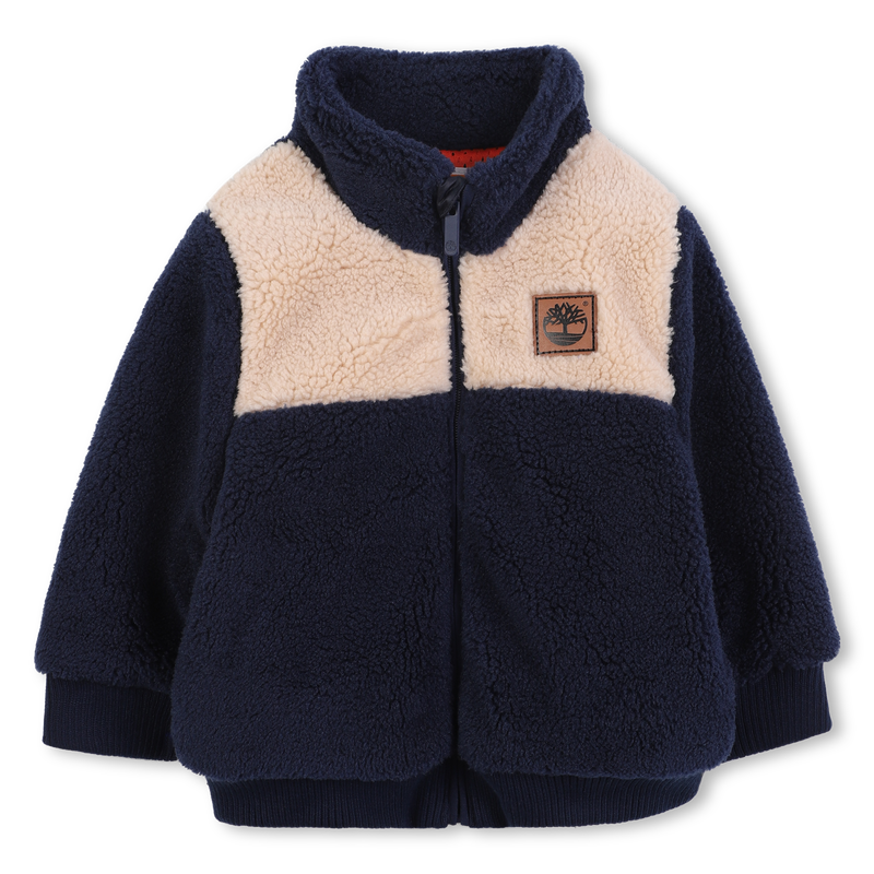 Fluffy fleece cardigan TIMBERLAND 
                    BOY