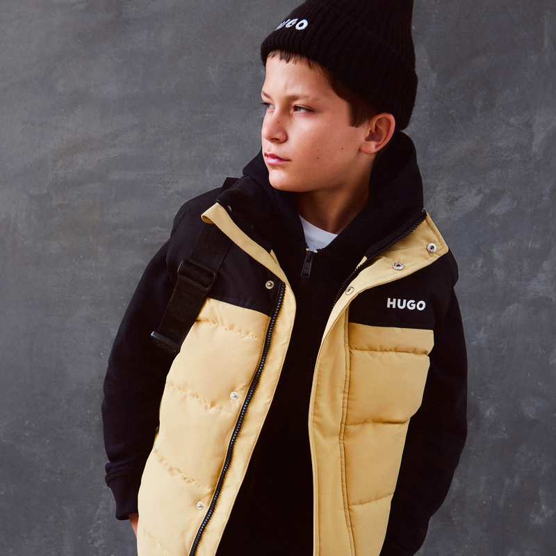 Sleeveless down jacket HUGO 
                    BOY
