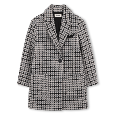 Plaid coat ZADIG & VOLTAIRE GIRL
