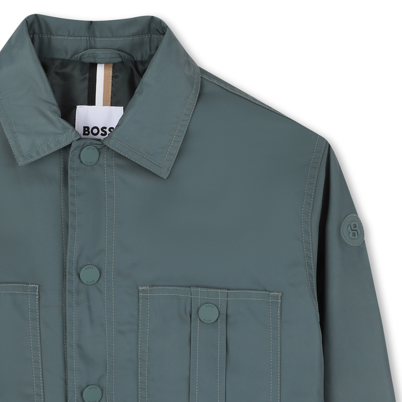 Snap Front Jacket BOSS 
                        BOY