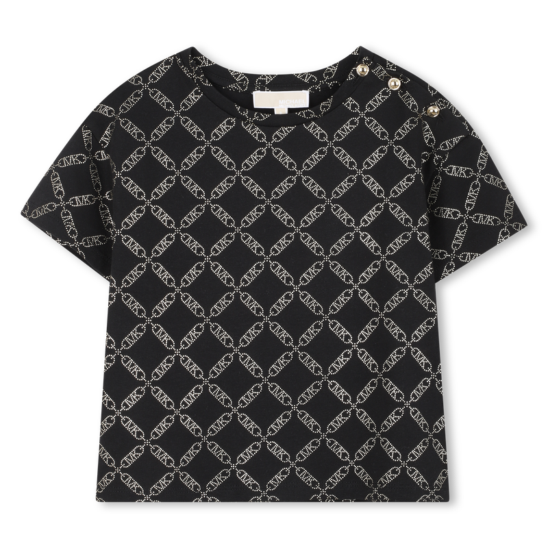Short-sleeved jersey T-shirt MICHAEL KORS 
                    GIRL