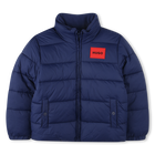 Zip-Up Water-Repellent Parka HUGO 
                    BOY