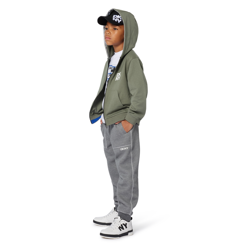 Hooded cardigan DKNY 
                    BOY