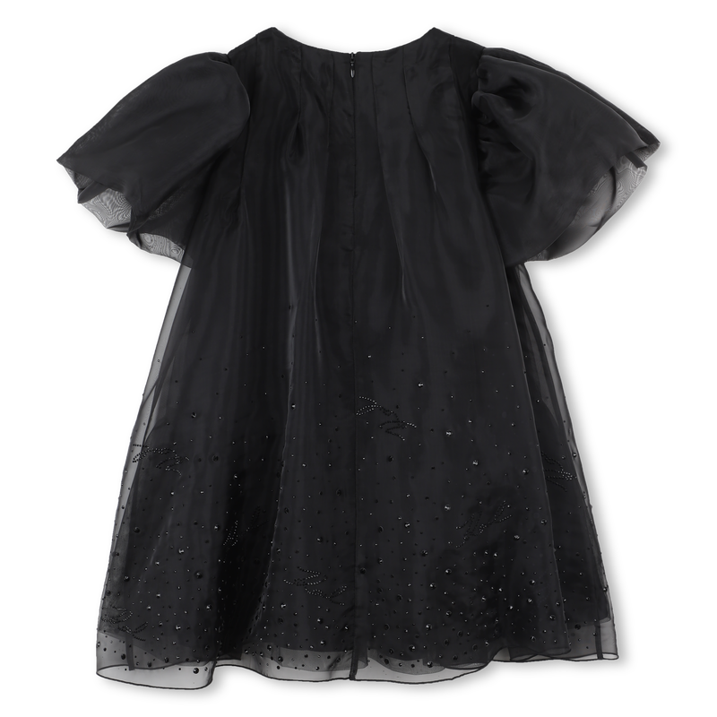 Short Sleeve Dress KARL LAGERFELD KIDS 
                    GIRL