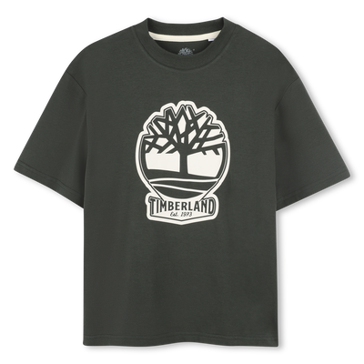 Two-tone T-shirt with logo TIMBERLAND BOY