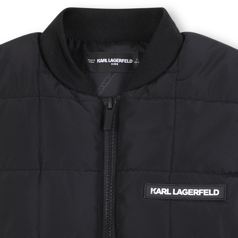 Sleeveless down jacket KARL LAGERFELD KIDS 
                        BOY