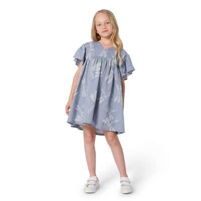 Bell Sleeve Dress KENZO KIDS GIRL