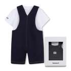 Dungaree and t-shirt set TIMBERLAND 
                    BOY