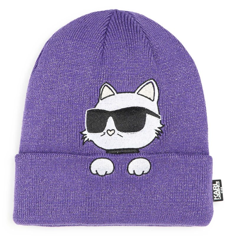 Hat & Infinity Scarf Set KARL LAGERFELD KIDS 
                    GIRL