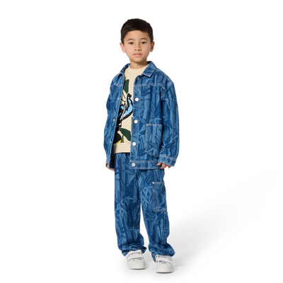 ELASTICATED WAIST JEANS KENZO KIDS BOY