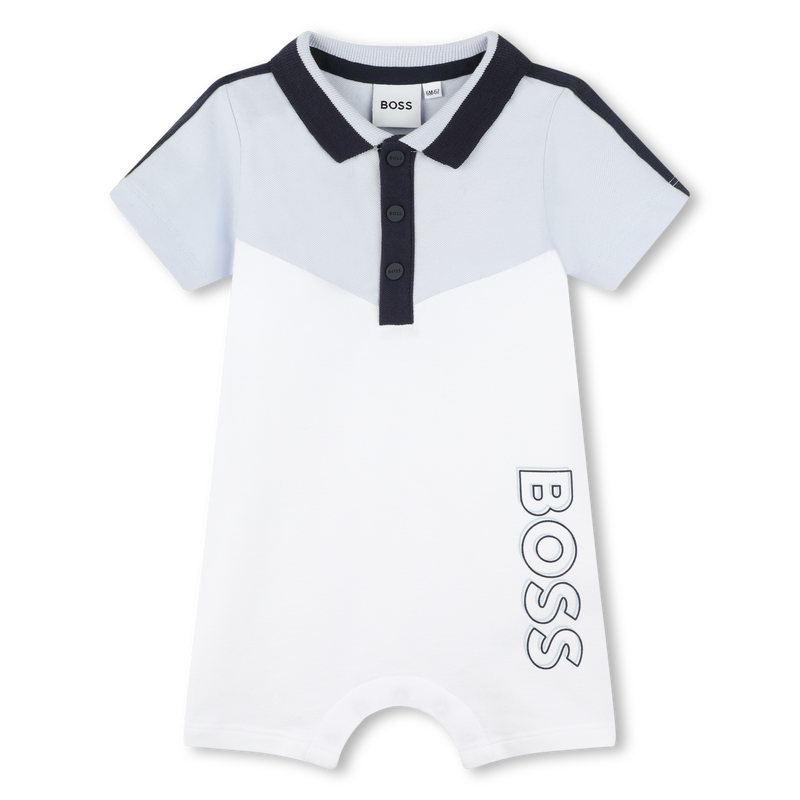 Cotton playsuit BOSS 
                    BOY