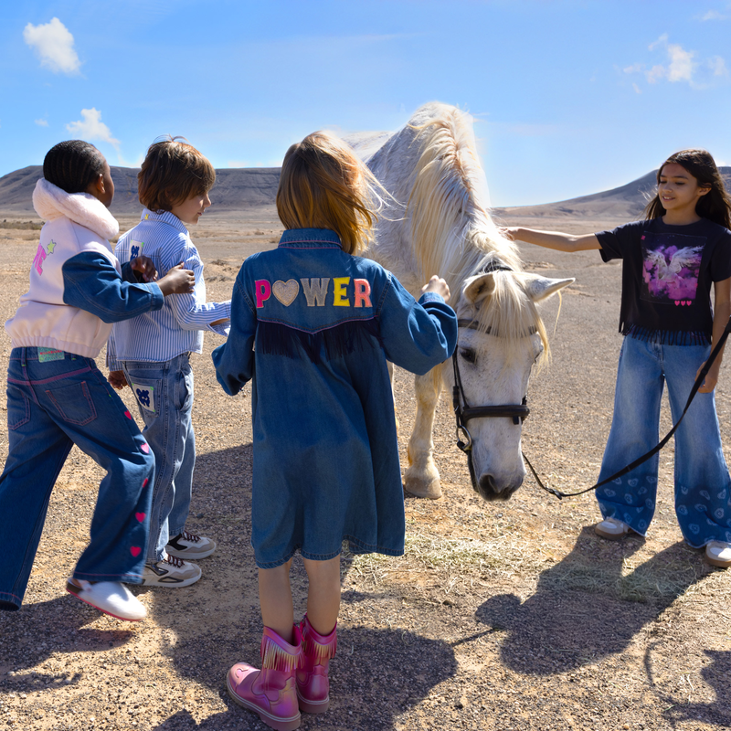 5-pocket denim pants BILLIEBLUSH 
                        GIRL