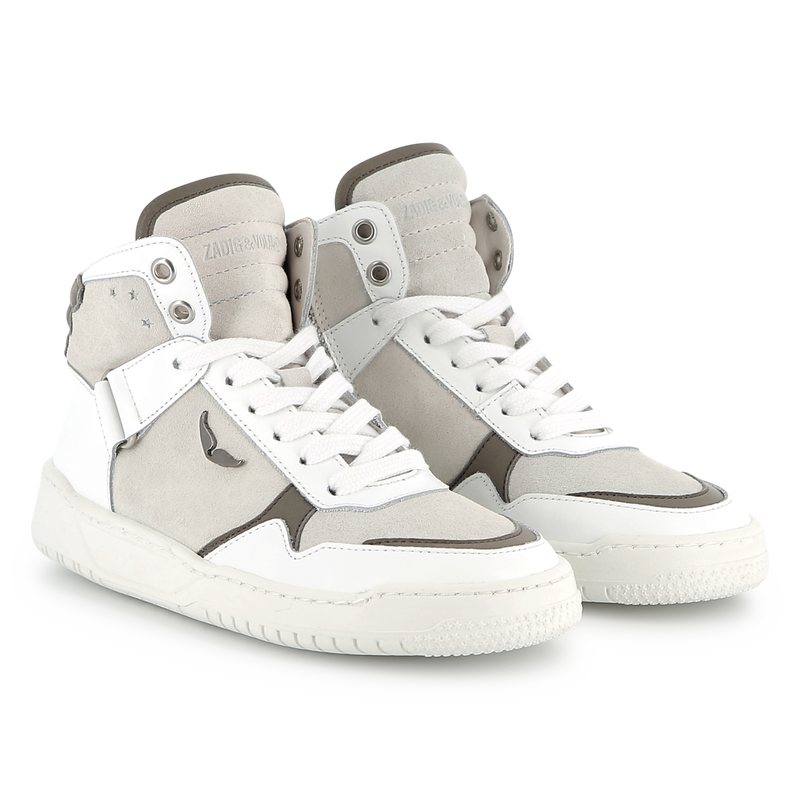 Lace-up leather sneakers ZADIG & VOLTAIRE 
                    UNISEX