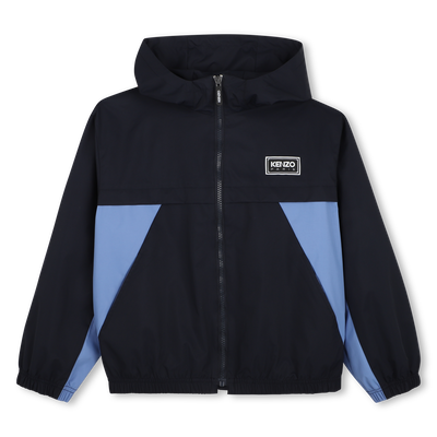 Hooded windbreaker KENZO KIDS BOY