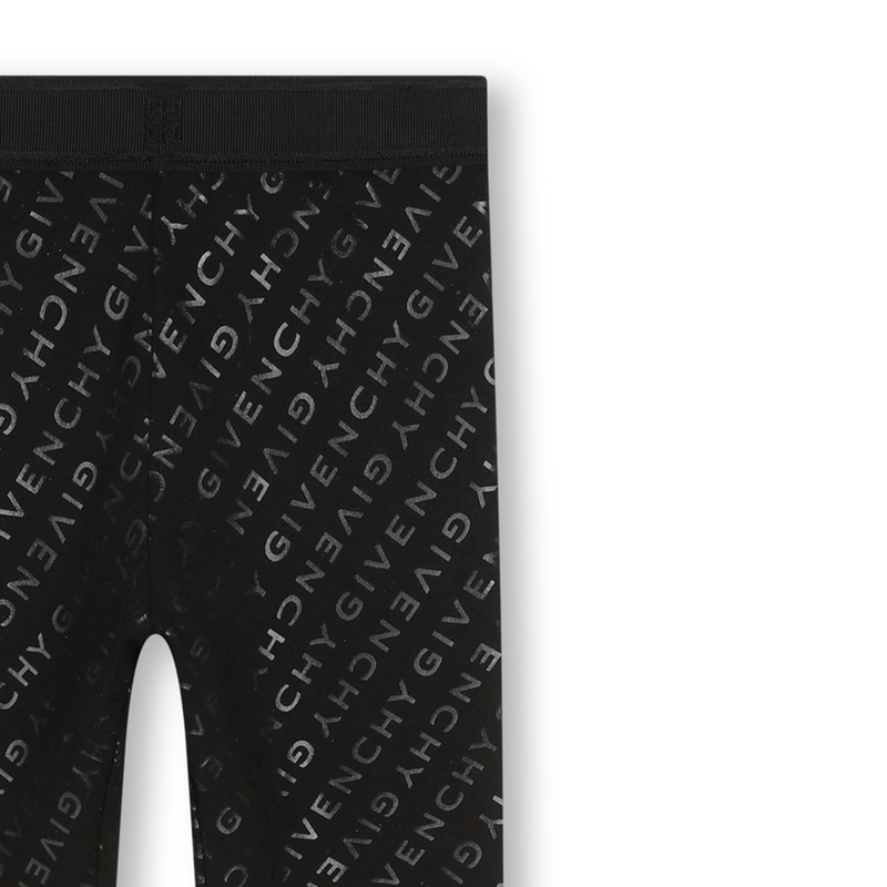 Logo-Print Cotton Leggings GIVENCHY 
                    GIRL