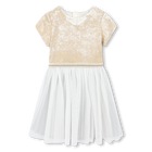 Velvet-Tulle Dress BILLIEBLUSH 
                    GIRL