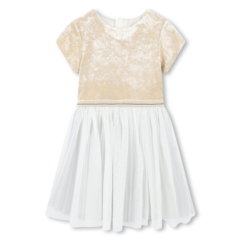 Velvet-Tulle Dress BILLIEBLUSH 
                        GIRL