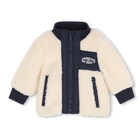 Fuzzy fleece cardigan TIMBERLAND 
                    BOY