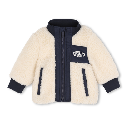 Fuzzy fleece cardigan TIMBERLAND BOY