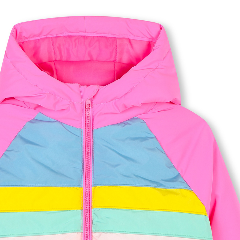 Multicolored Puffer Jacket BILLIEBLUSH 
                        GIRL