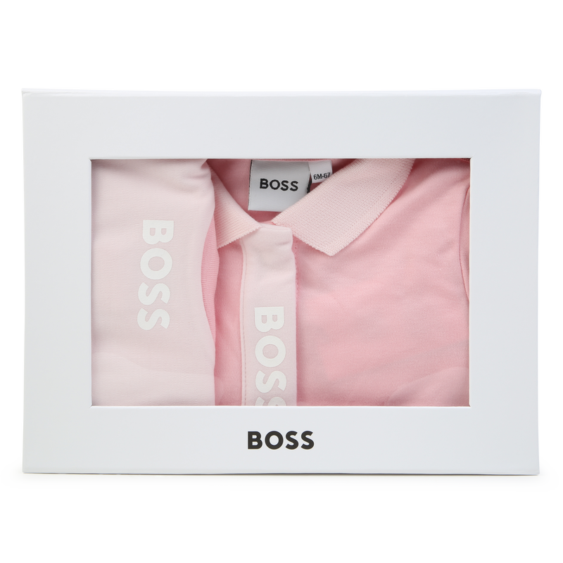 Cotton pajama set BOSS 
                    GIRL